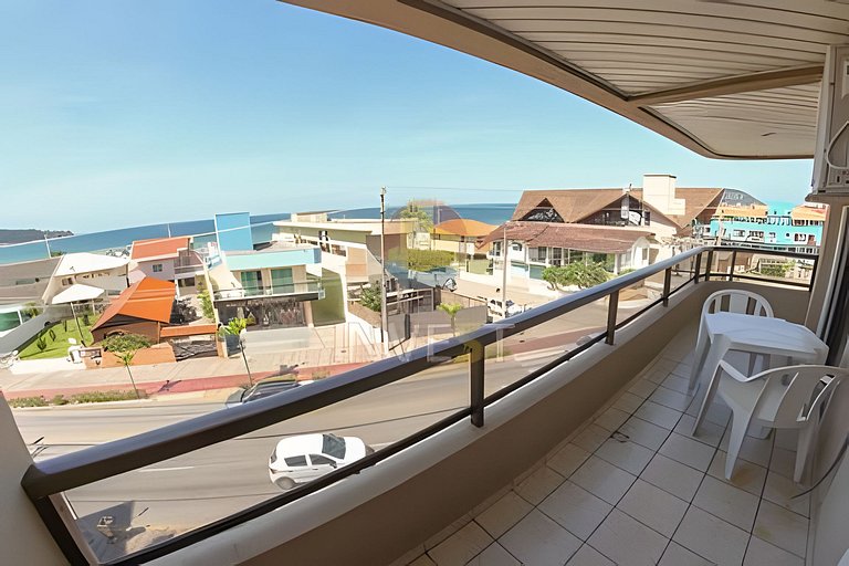 Aluguel Apto de frente 2 quartos e vista mar
