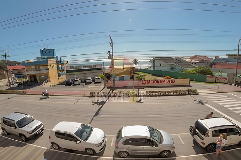Aluguel Apto frente avenida, vista mar em Bombas