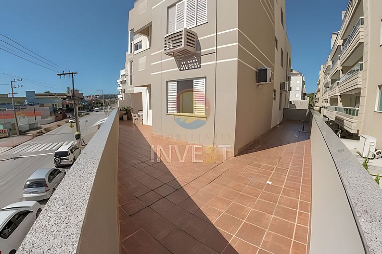 Aluguel Apto frente avenida, vista mar em Bombas