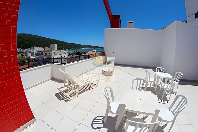 Aluguel Cobertura duplex vista mar praia de Bombas