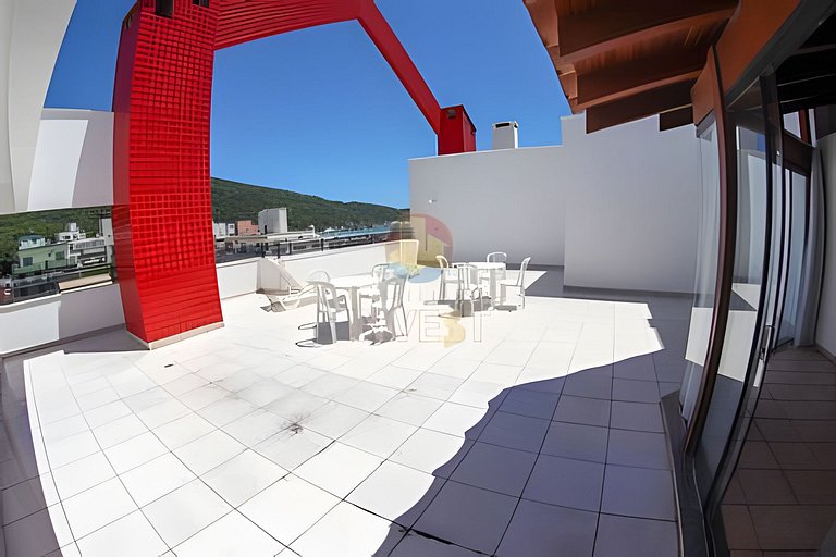 Aluguel Cobertura duplex vista mar praia de Bombas
