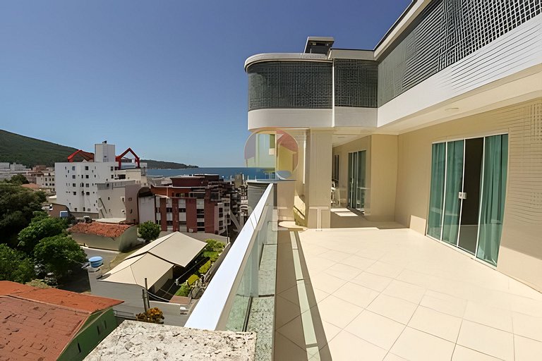Aluguel Cobertura vista para o mar praia de Bombas