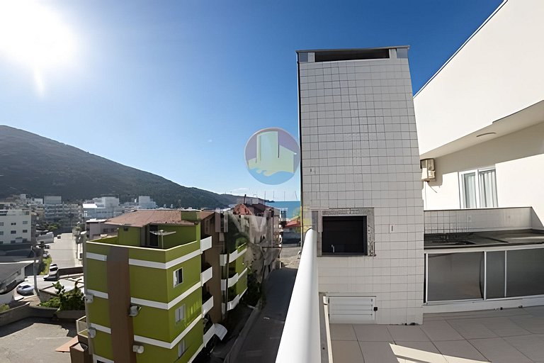 Aluguel Cobertura com piscina e vista para o mar