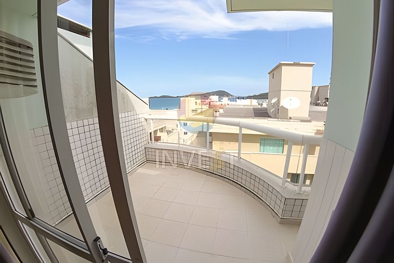 Aluguel Cobertura com piscina vista mar em Bombas