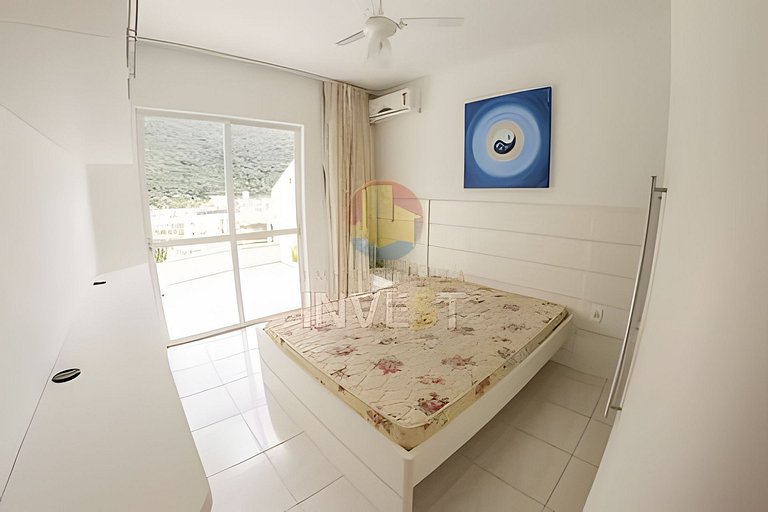 Aluguel Cobertura com piscina e vista para o mar