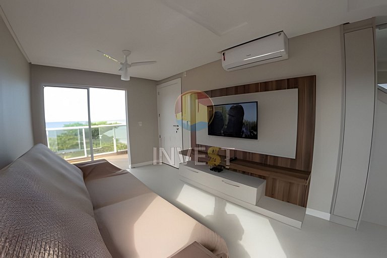 Aluguel Cobertura duplex frente ao mar em Bombas
