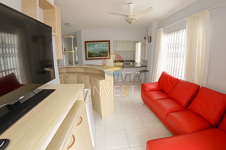 Aluguel Cobertura com piscina e vista mar emBombas