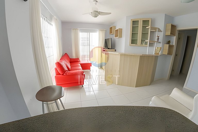 Aluguel Cobertura com piscina e vista mar emBombas