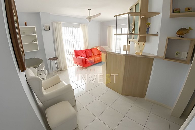 Aluguel Cobertura com piscina e vista mar emBombas