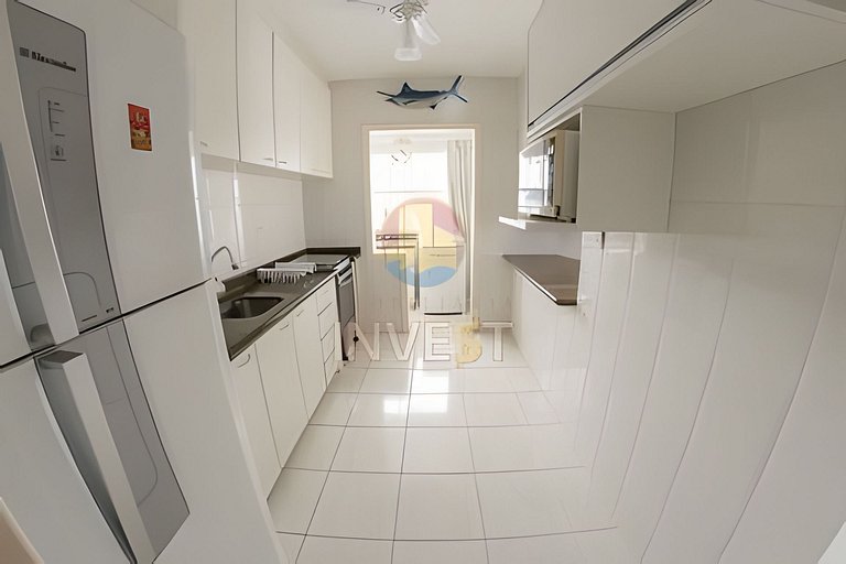 Aluguel Cobertura com piscina e vista mar emBombas