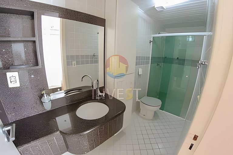 Aluguel Cobertura com piscina e vista mar emBombas