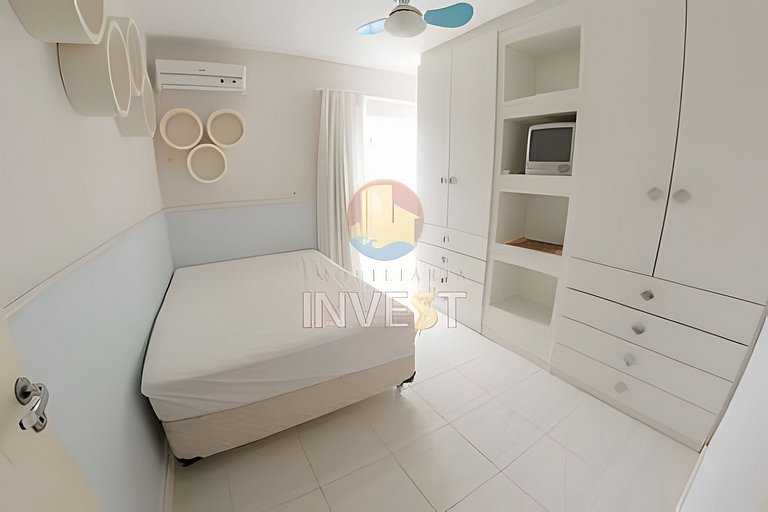 Aluguel Cobertura com piscina e vista mar emBombas