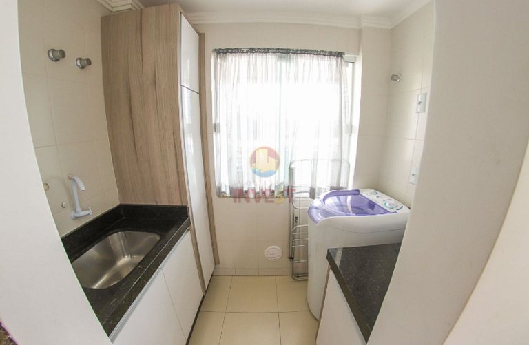 Aluguel apartamento com vista mar em Bombas