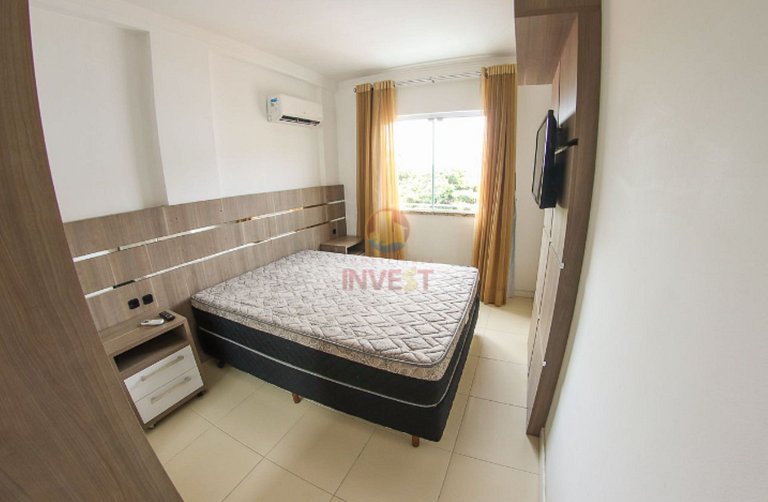 Aluguel apartamento com vista mar em Bombas