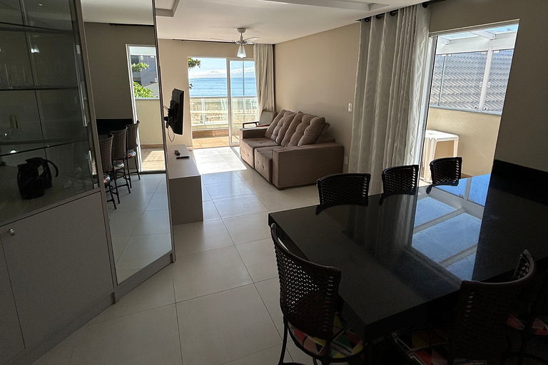 Aluguel Apartamento de frente para o mar