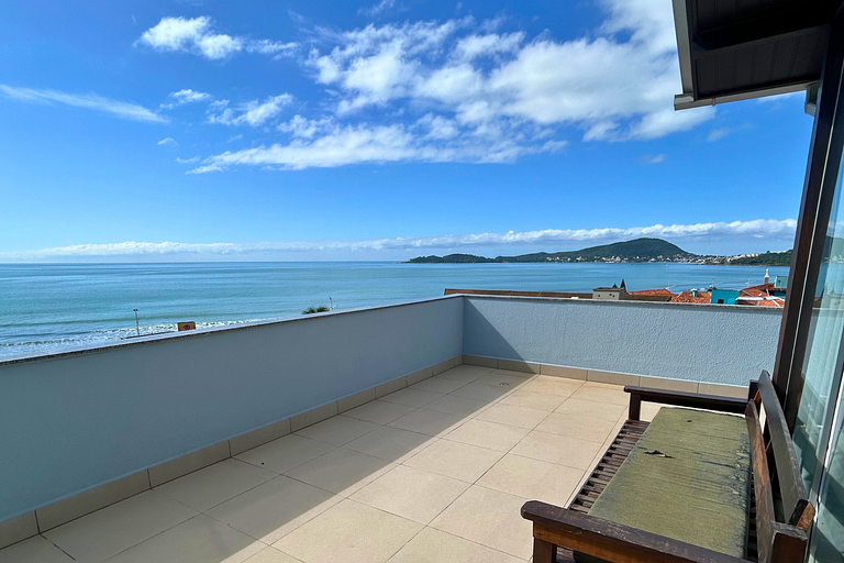 Aluguel Cobertura com vista panorâmica para praia