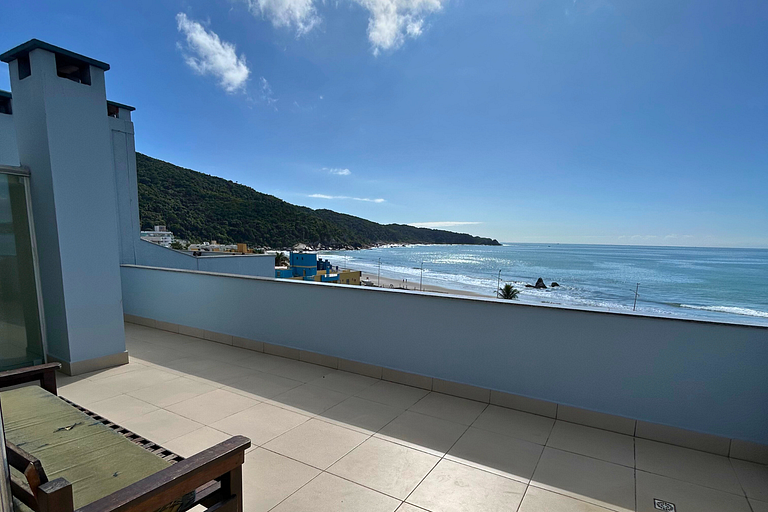 Aluguel Cobertura com vista panorâmica para praia