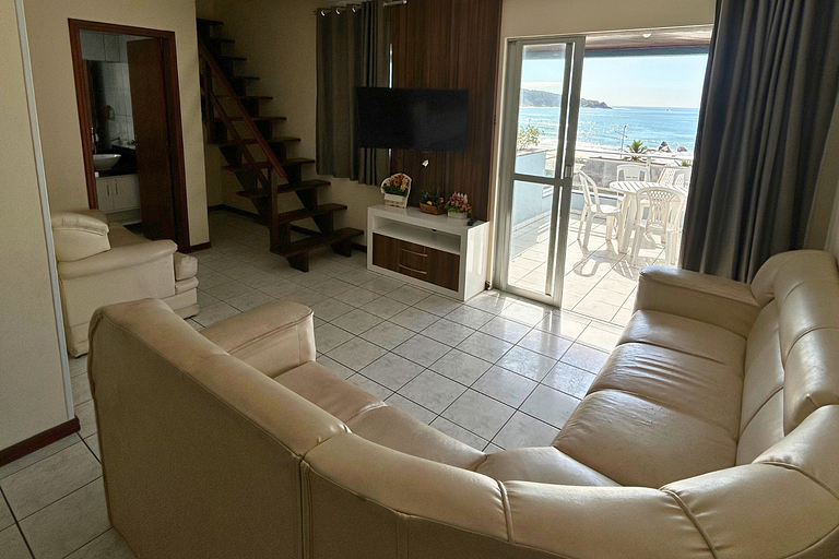 Aluguel Cobertura com vista panorâmica para praia