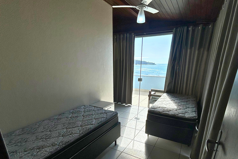 Aluguel Cobertura com vista panorâmica para praia