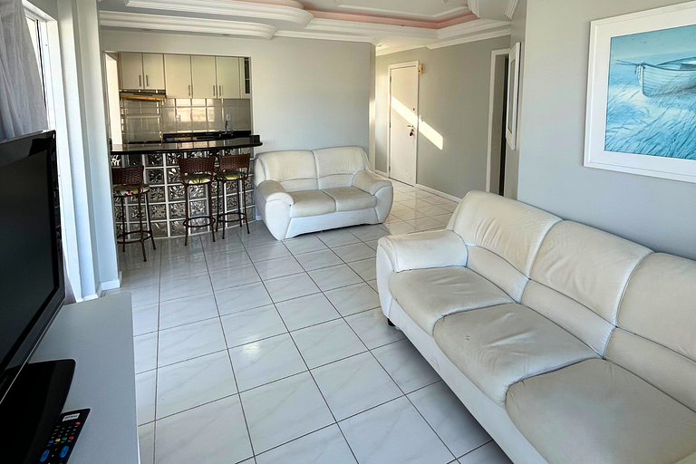 Aluguel Cobertura com piscina vista mar em Bombas